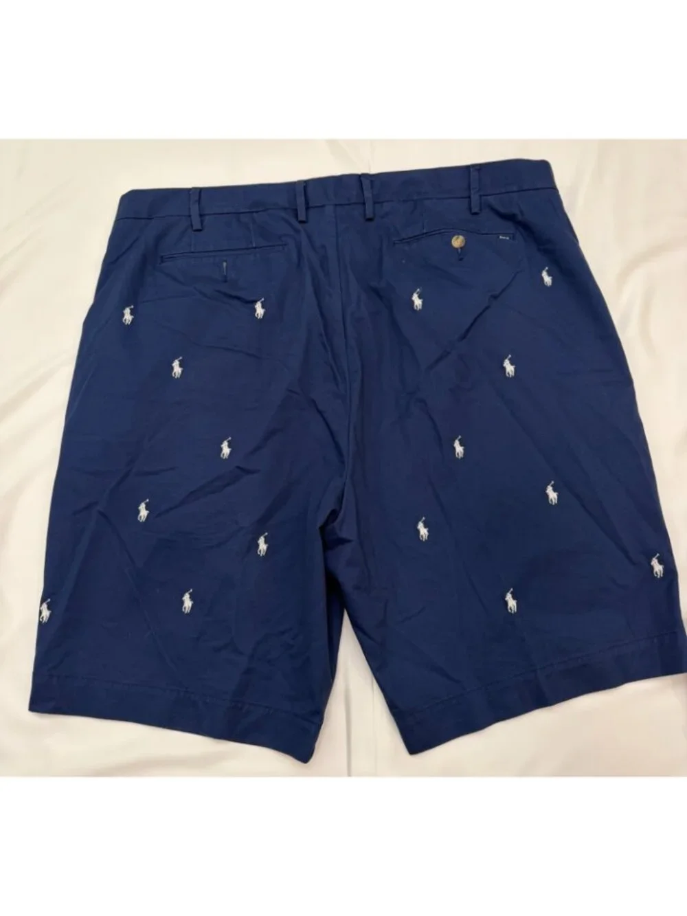 Polo Ralph Lauren Set 2 Mens Shorts Sz 42 Polo Pony Print Stretch Classic Fit